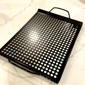 Never Used Outset Non-Stick Perforated Grill Tray